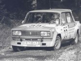 Rallye Český Krumlov: Jiří Švec / Václav Mareš - Lada 1600 MTX (skupina B), AMK JZD Velký Bor